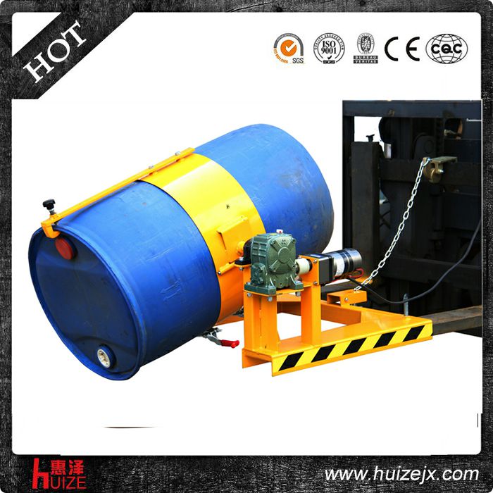 叉車專用倒桶機(jī)具（塑鐵桶，電翻轉(zhuǎn)）