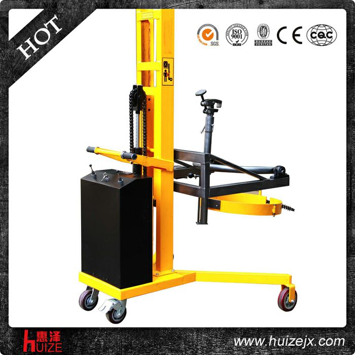 半電動(dòng)油桶車(chē)（直角腿，夾鐵桶翻轉(zhuǎn)）2